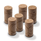 Yellow Door - Rol Stempels Emoties (6-delig)