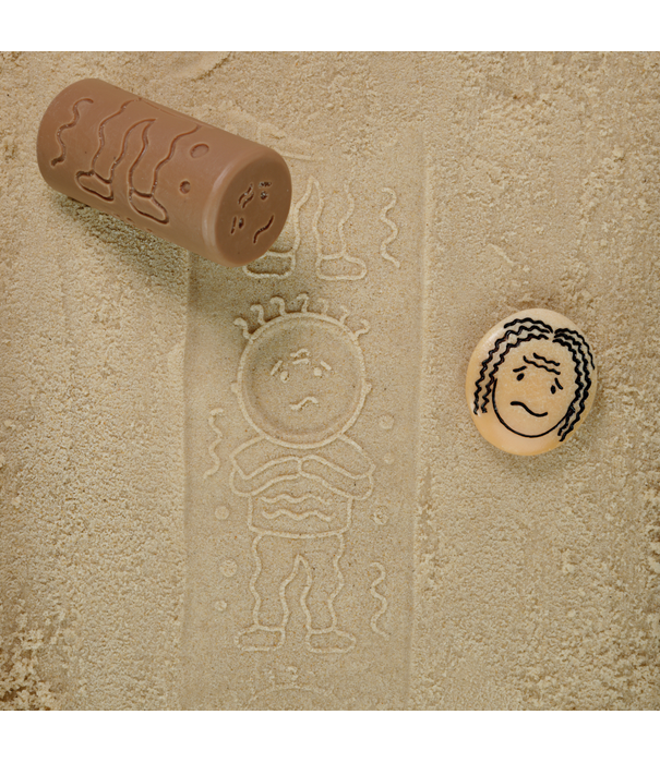 Yellow Door Yellow Door - Rol Stempels Emoties (6-delig)