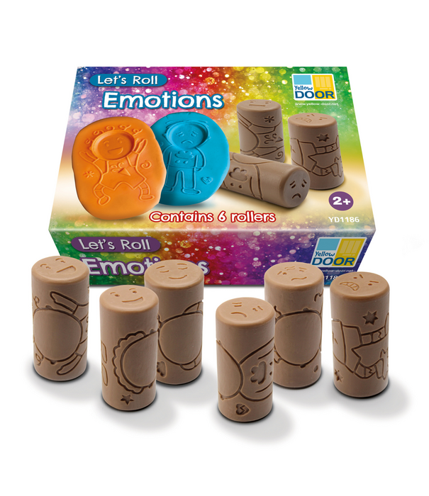 Yellow Door Yellow Door - Rol Stempels Emoties (6-delig)