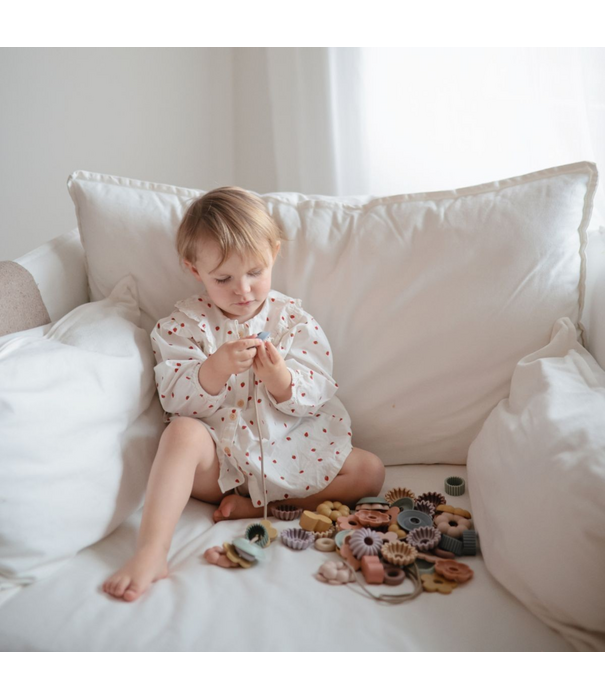 Mushie Mushie - Rijgkralen set (58-delig)