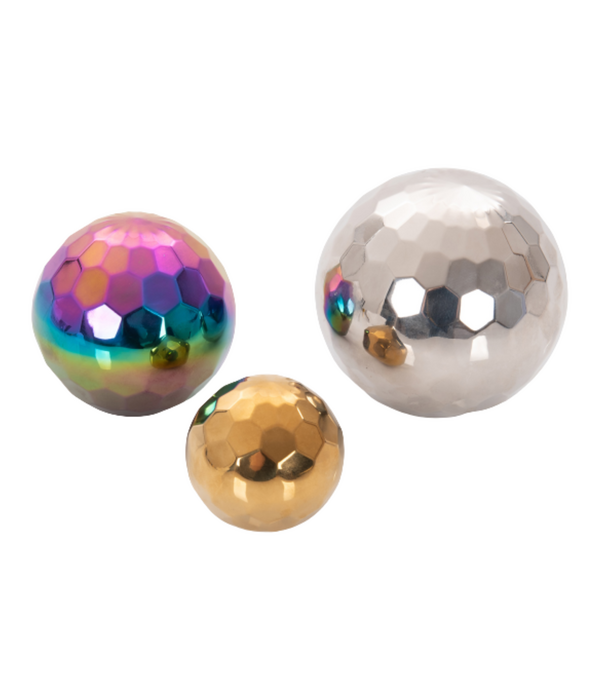 TickiT Tickit - Sensorische Stalen Mozaïek Ballen (3-delig)