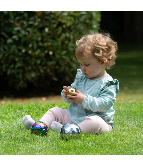 TickiT Tickit - Sensorische Stalen Mozaïek Ballen (3-delig)