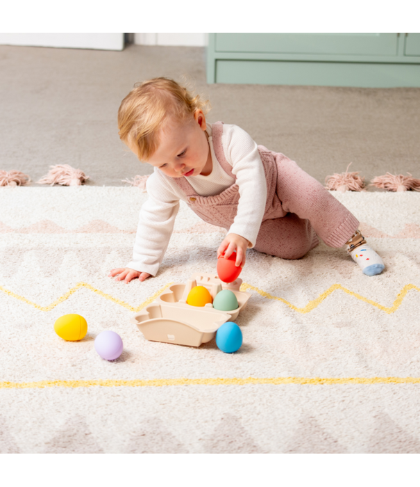 TickiT Tickit - Sensorische Siliconen Eieren (7-delig)