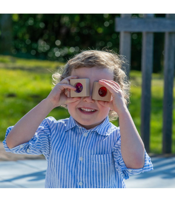 TickiT Tickit - Houten Caleidoscoop Bouwstenen (20-delig)