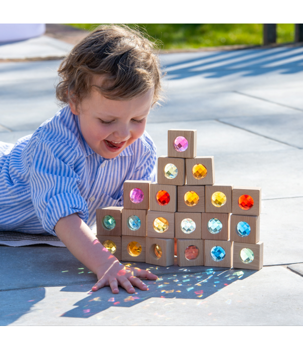 TickiT Tickit - Houten Caleidoscoop Bouwstenen (20-delig)