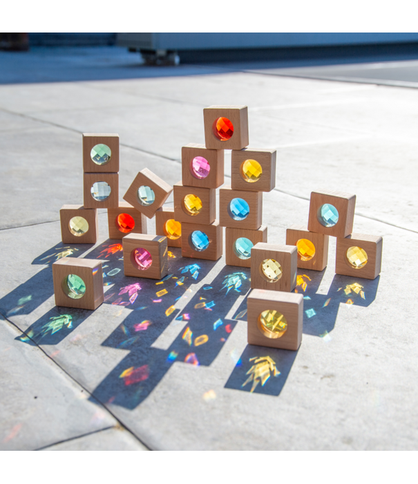 TickiT Tickit - Houten Caleidoscoop Bouwstenen (20-delig)