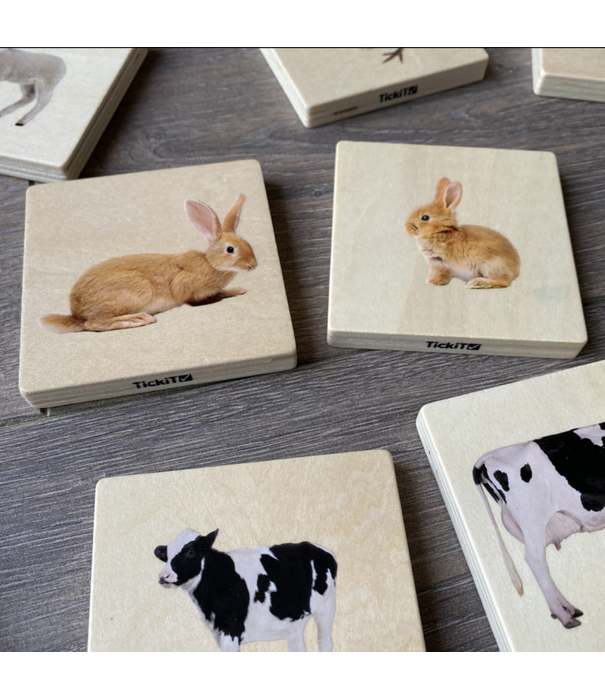 TickiT Tickit - Houten Dieren Match Spel (28-delig)
