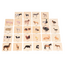 Tickit - Houten Dieren Match Spel (28-delig)