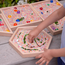 Tickit - Houten Vormen Spiegeltray's (4-delig)
