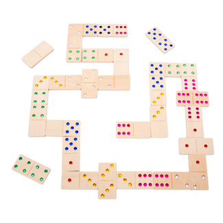  TickiT Houten Juwelen Domino (28-delig)