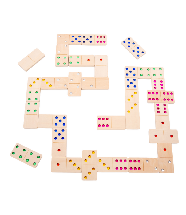 TickiT Tickit - Houten Juwelen Domino (28-delig)