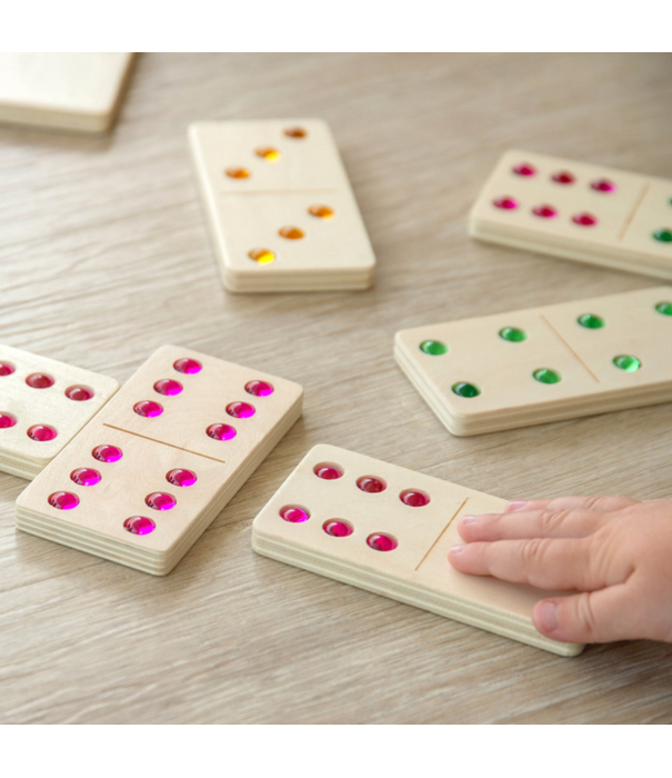 TickiT Tickit - Houten Juwelen Domino (28-delig)