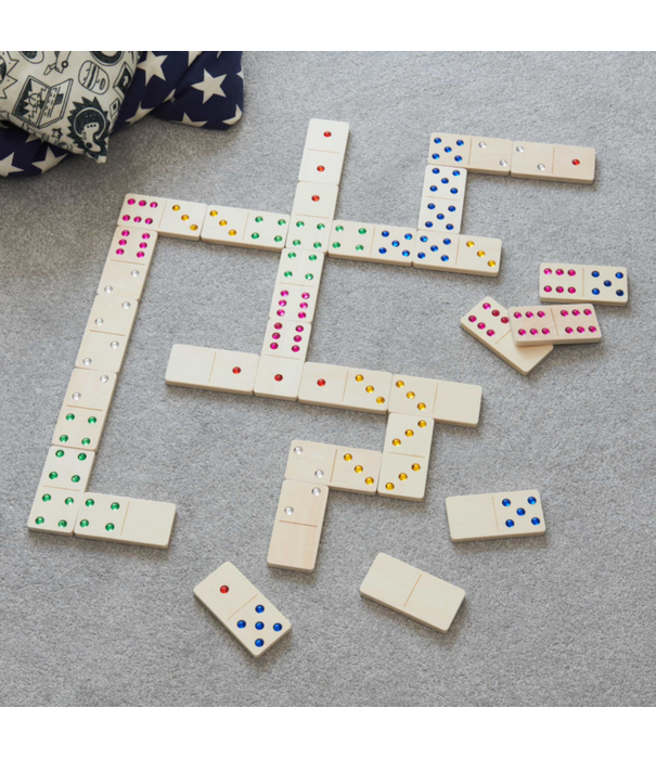 TickiT Tickit - Houten Juwelen Domino (28-delig)