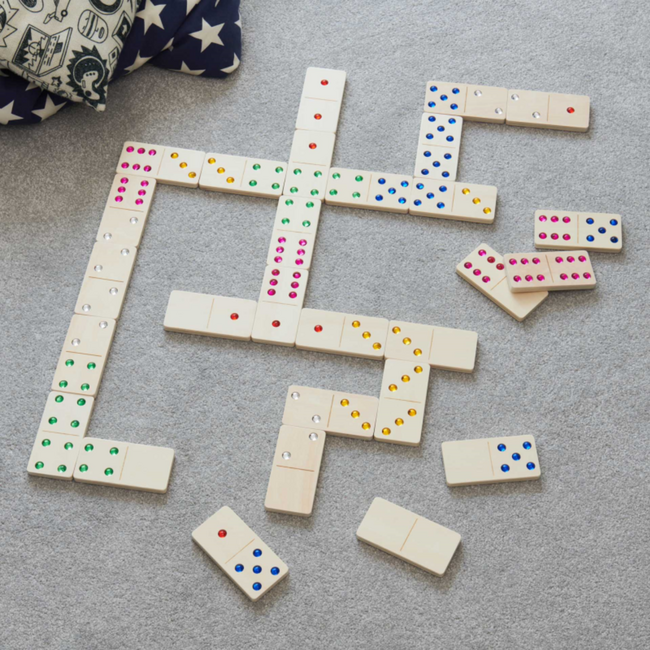 Tickit - Houten Juwelen Domino (28-delig)