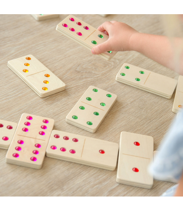 TickiT Tickit - Houten Juwelen Domino (28-delig)