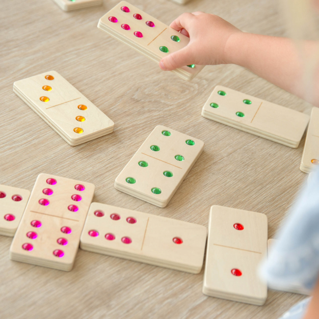 Tickit - Houten Juwelen Domino (28-delig)