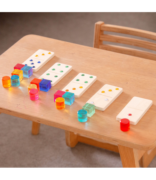 TickiT Tickit - Houten Juwelen Domino (28-delig)