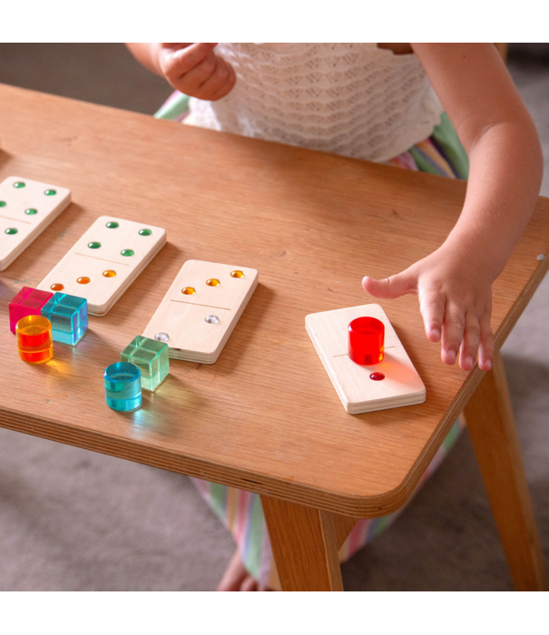 TickiT Tickit - Houten Juwelen Domino (28-delig)