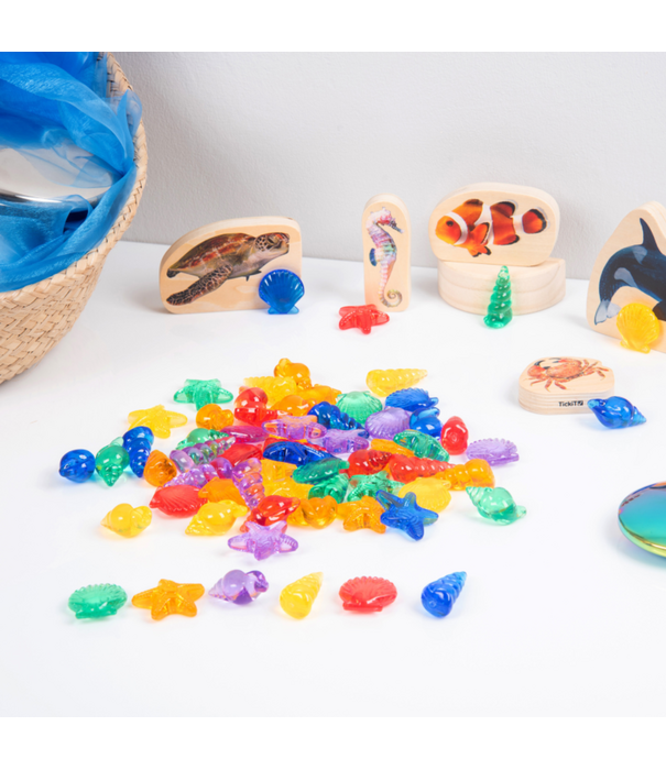 TickiT Tickit - Transparante Schelpen (72-delig)