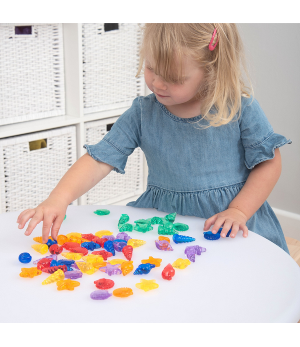 TickiT Tickit - Transparante Schelpen (72-delig)