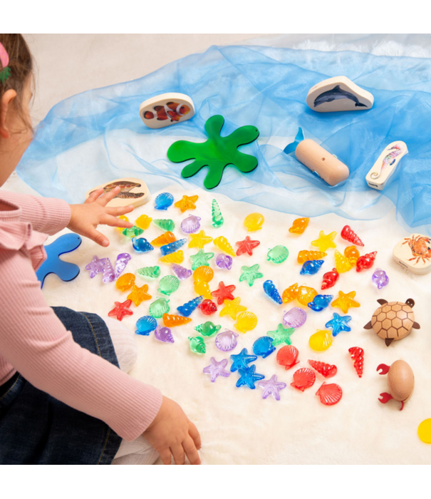 TickiT Tickit - Transparante Schelpen (72-delig)