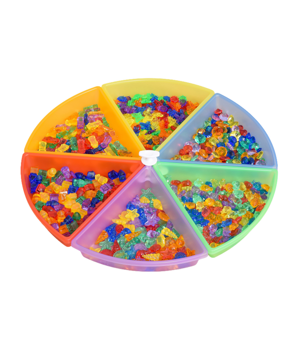 TickiT Tickit - Transparante Sorteer Tray's (6-delig)