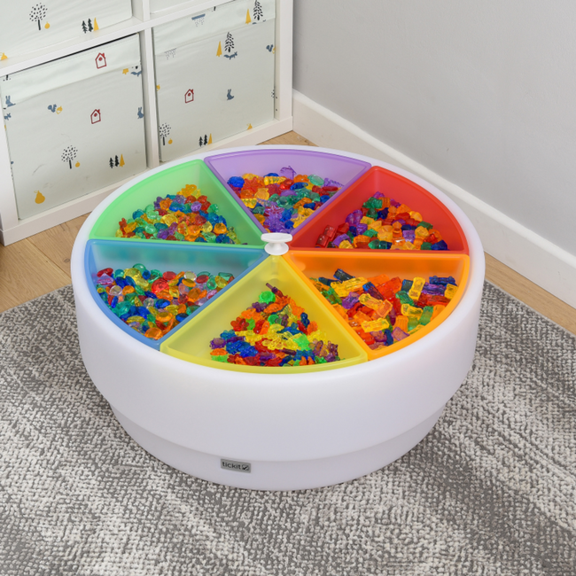 Tickit - Transparante Sorteer Tray's (6-delig)