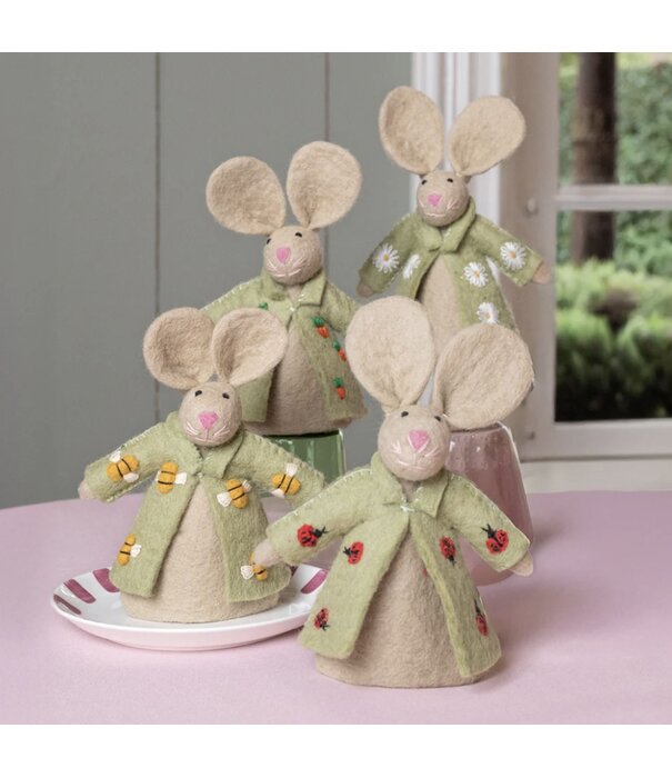 Sjaal met Verhaal Sjaal met Verhaal - Hazen Set (4-delig)