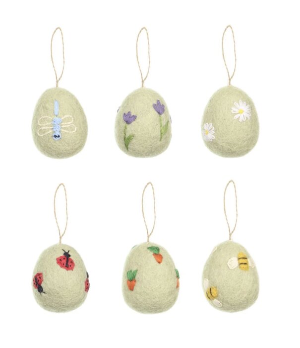 Sjaal met Verhaal Sjaal met Verhaal - Paashangers Lente Assorti (6-delig)