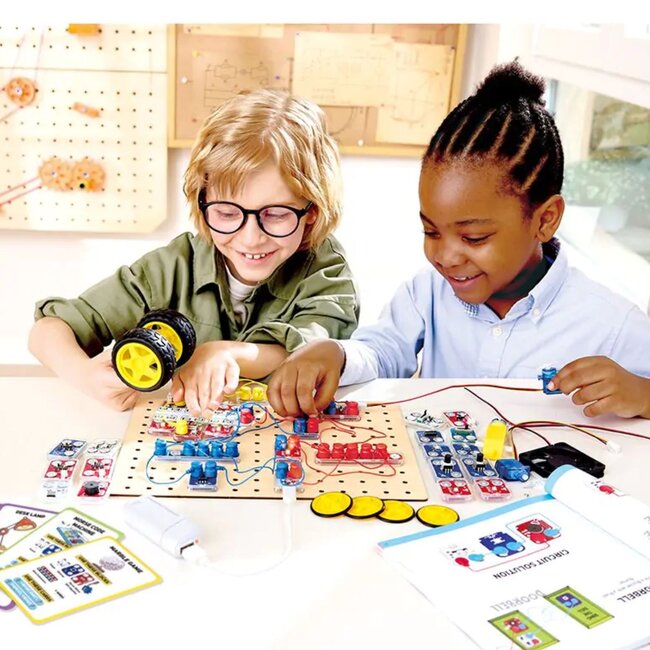 Hape - LabBox Circuit Explorer Lab Kit (95-delig)