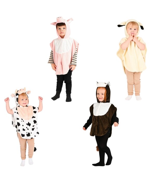 JUTTER & Co. JUTTER & Co. || Ready to Play Speelpakket - Verkleed Pakket Boerderij (4-delig)