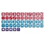 Magna-Tiles -  MicroMags Magnetische Cijfers (56-delig)