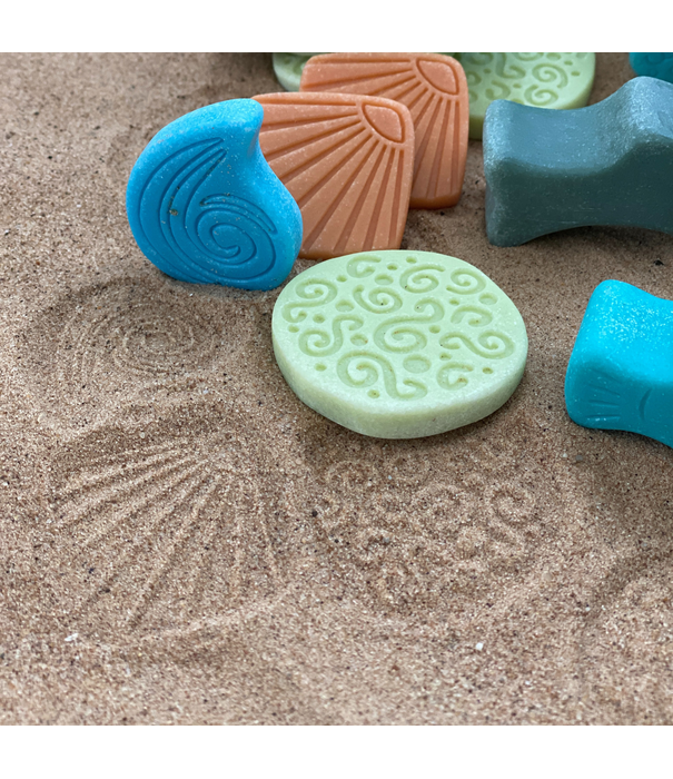 Yellow Door Yellow Door - Sensorische Speelstenen Oceaan (18-delig)