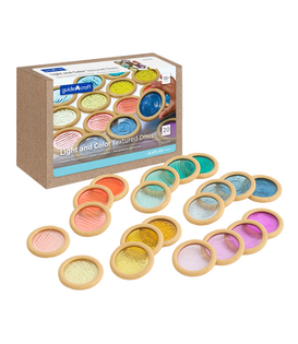 Licht- en Kleur Textuurschijven (20-delig)