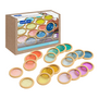 Guidecraft - Licht- en Kleur Textuurschijven (20-delig)