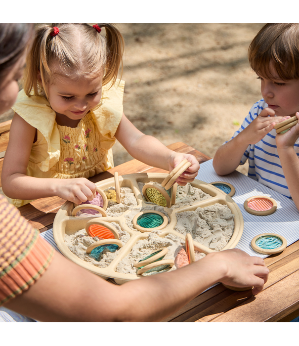 Guidecraft Guidecraft - Licht- en Kleur Textuurschijven (20-delig)