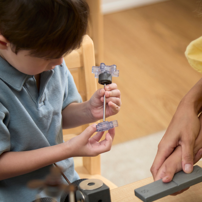 Guidecraft - Motors & Magneten Loose Parts STEM Kit