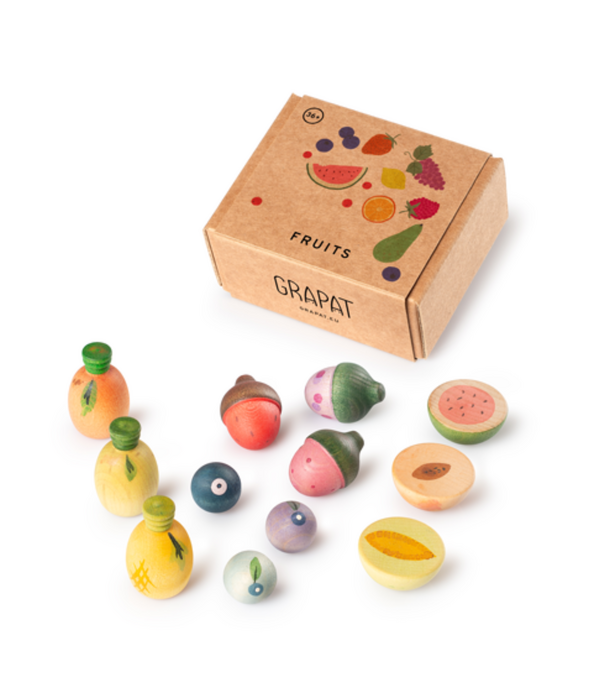 Grapat Grapat - Fruit (12-delig)