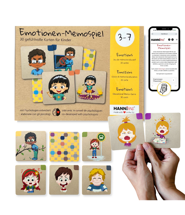 HANNIline HANNIline - Emotie Memory Spel | 3+