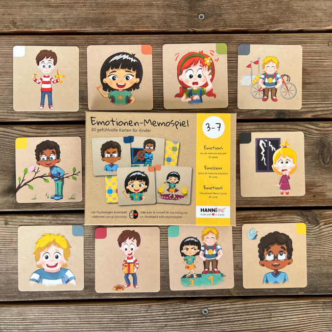 HANNIline - Emotie Memory Spel | 3+