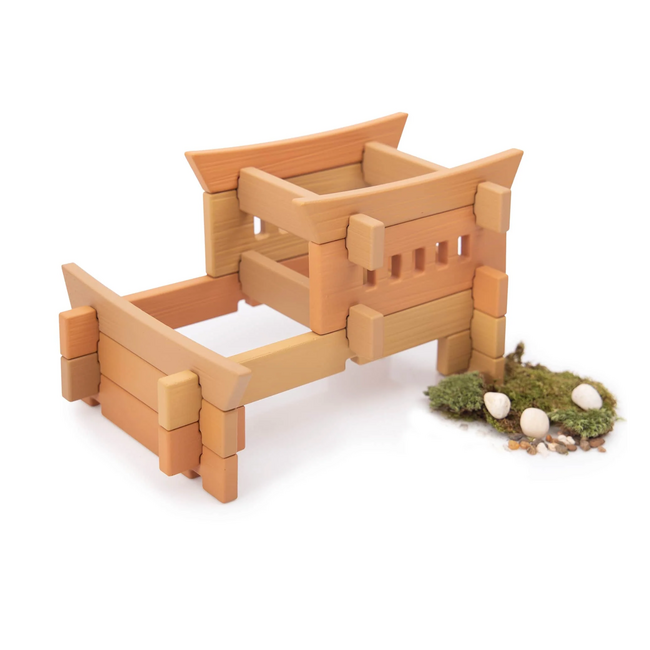 Guidecraft - Notch Blocks - Eastern (132-delig)