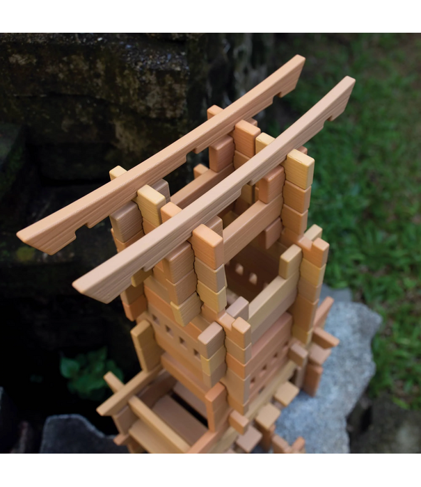 Guidecraft Guidecraft - Notch Blocks - Eastern (132-delig)