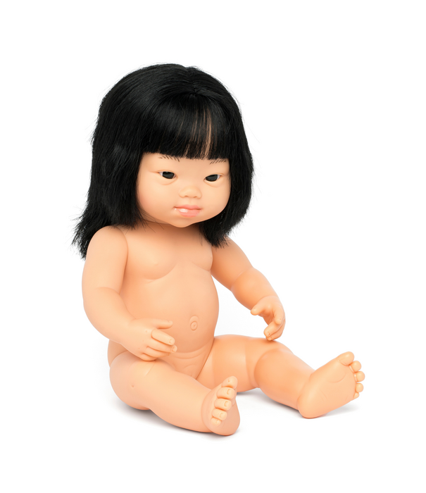 Miniland Miniland - Pop Meisje Aziatisch met Syndroom van Down (38 cm)