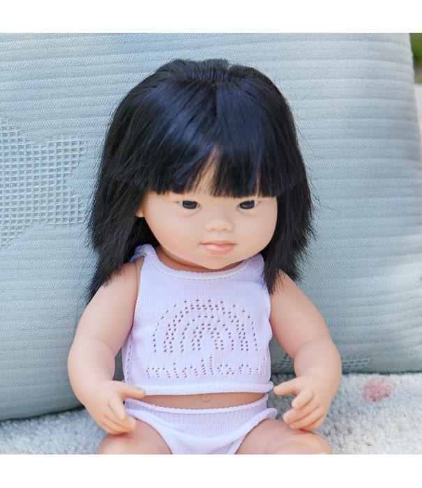 Miniland Miniland - Pop Meisje Aziatisch met Syndroom van Down (38 cm)