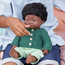 Miniland - Pop Jongen Afrikaans met Syndroom van Down (38 cm)