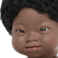 Miniland - Pop Jongen Afrikaans met Syndroom van Down (38 cm)