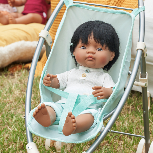 Miniland - Pop Jongen Spaans met Hoorapparaat (38 cm)