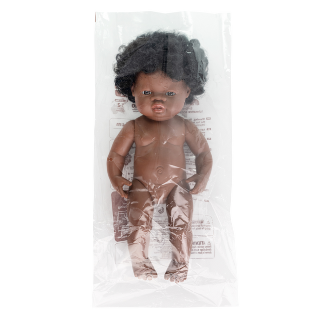 Miniland - Pop Meisje Afrikaans (38 cm)