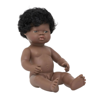 Miniland Pop Jongen Afrikaans (38 cm)