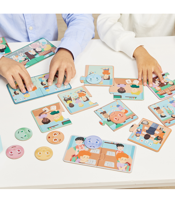 Miniland Miniland - Puzzelspel Emoties (2+)